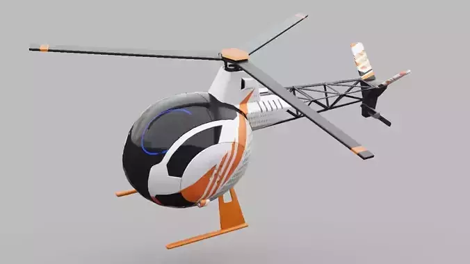 CONCEPT HELICOPTER 3D model CONCEPT HELICOPTER 3D model