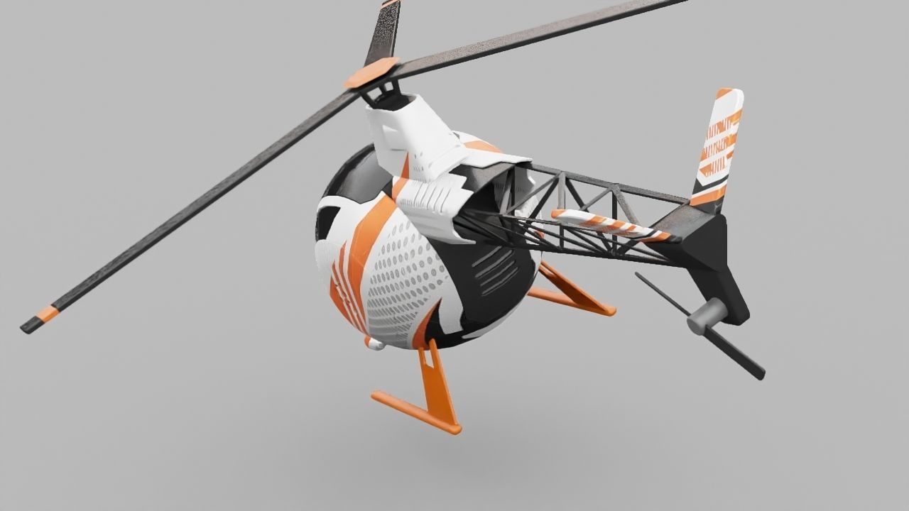 CONCEPT HELICOPTER 3D model_29