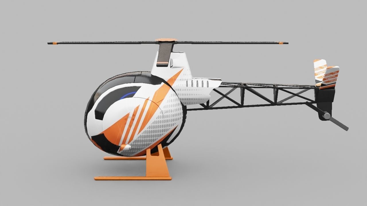CONCEPT HELICOPTER 3D model_3