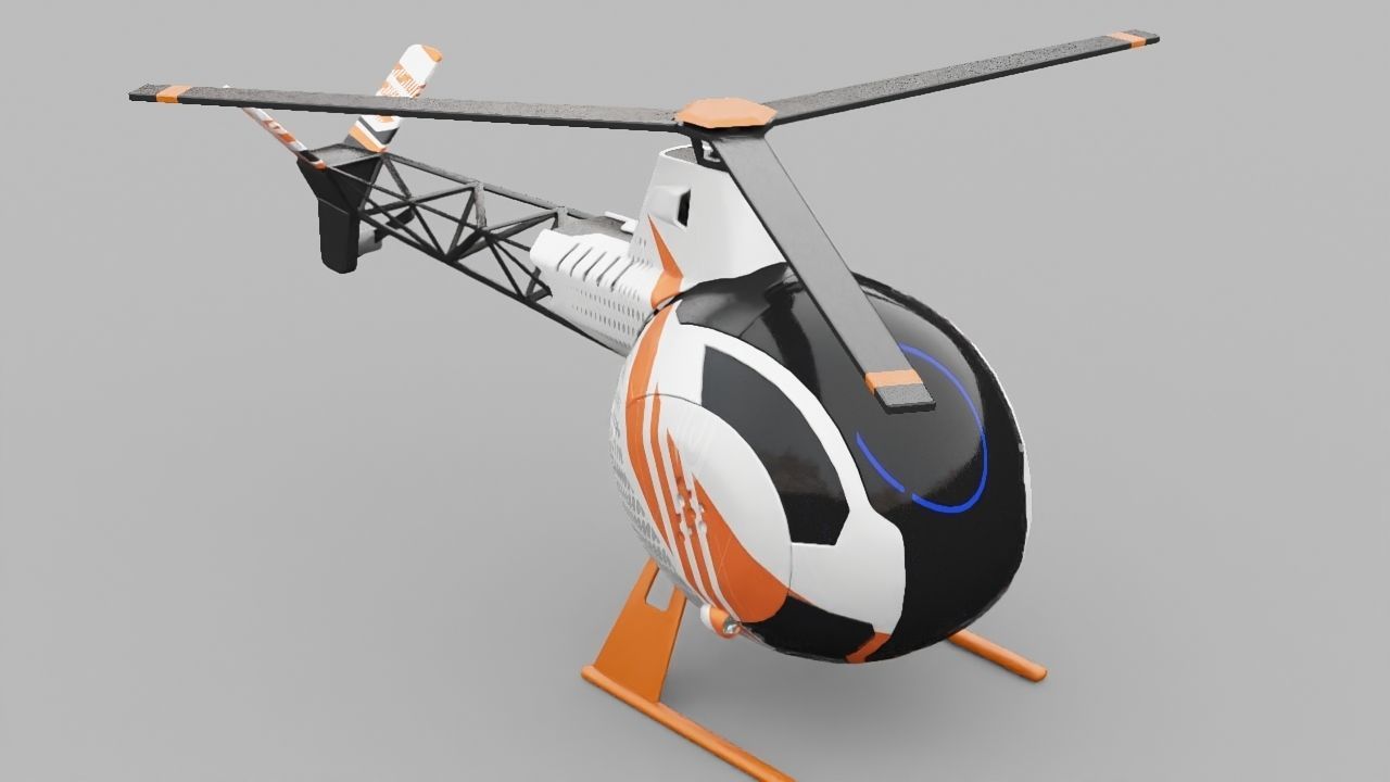 CONCEPT HELICOPTER 3D model_19