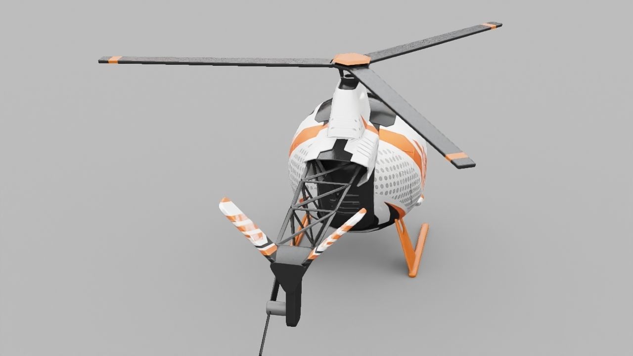 CONCEPT HELICOPTER 3D model_11