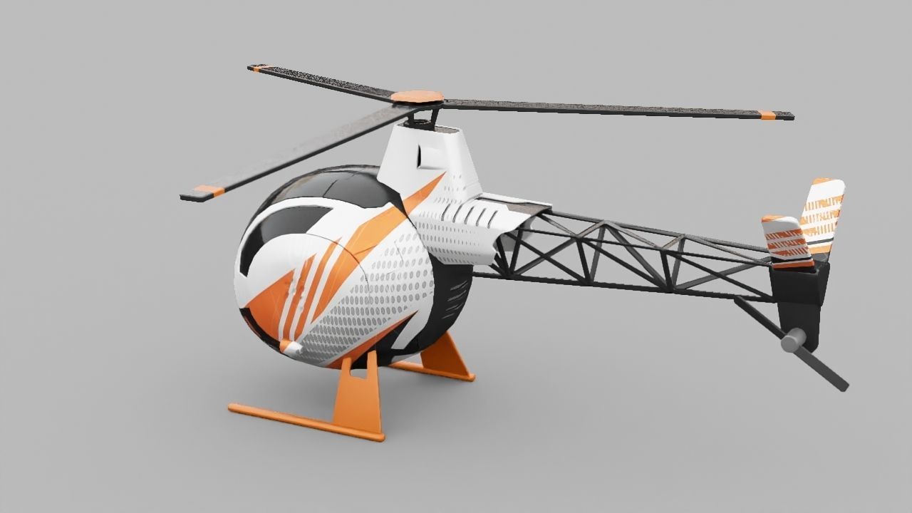 CONCEPT HELICOPTER 3D model_5