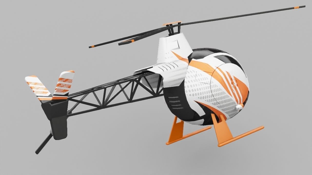 CONCEPT HELICOPTER 3D model_30