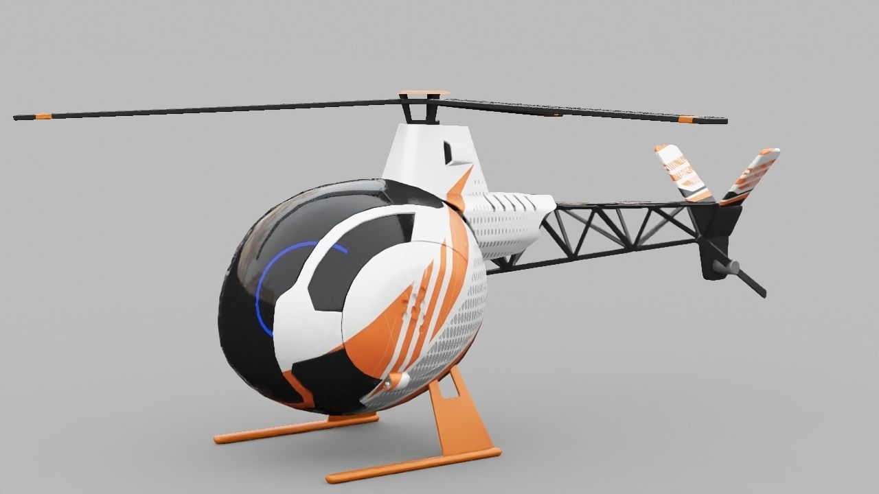 CONCEPT HELICOPTER 3D model_1