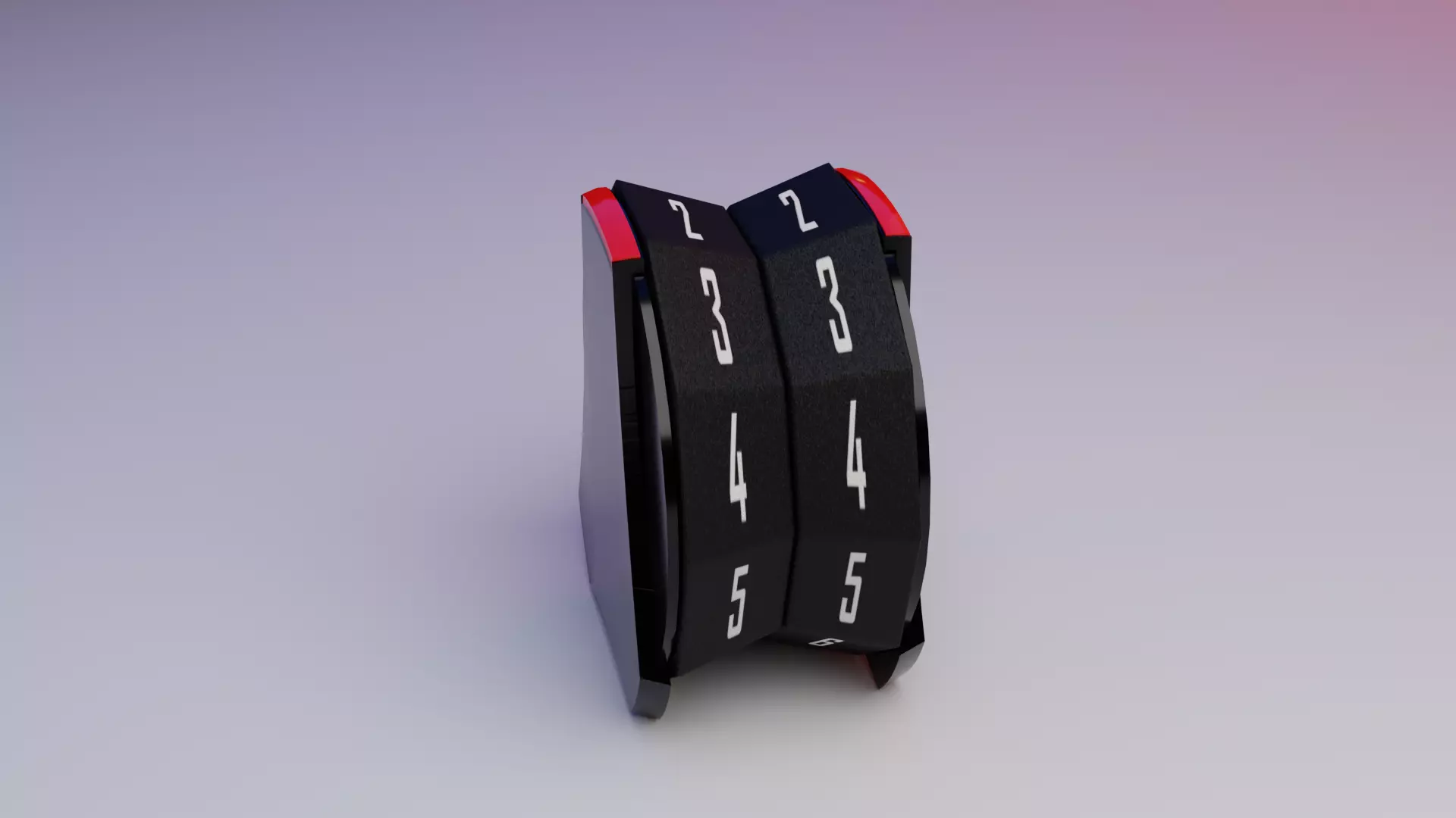 Low ploly life couter - Magic the Gathering Low-poly 3D model_0