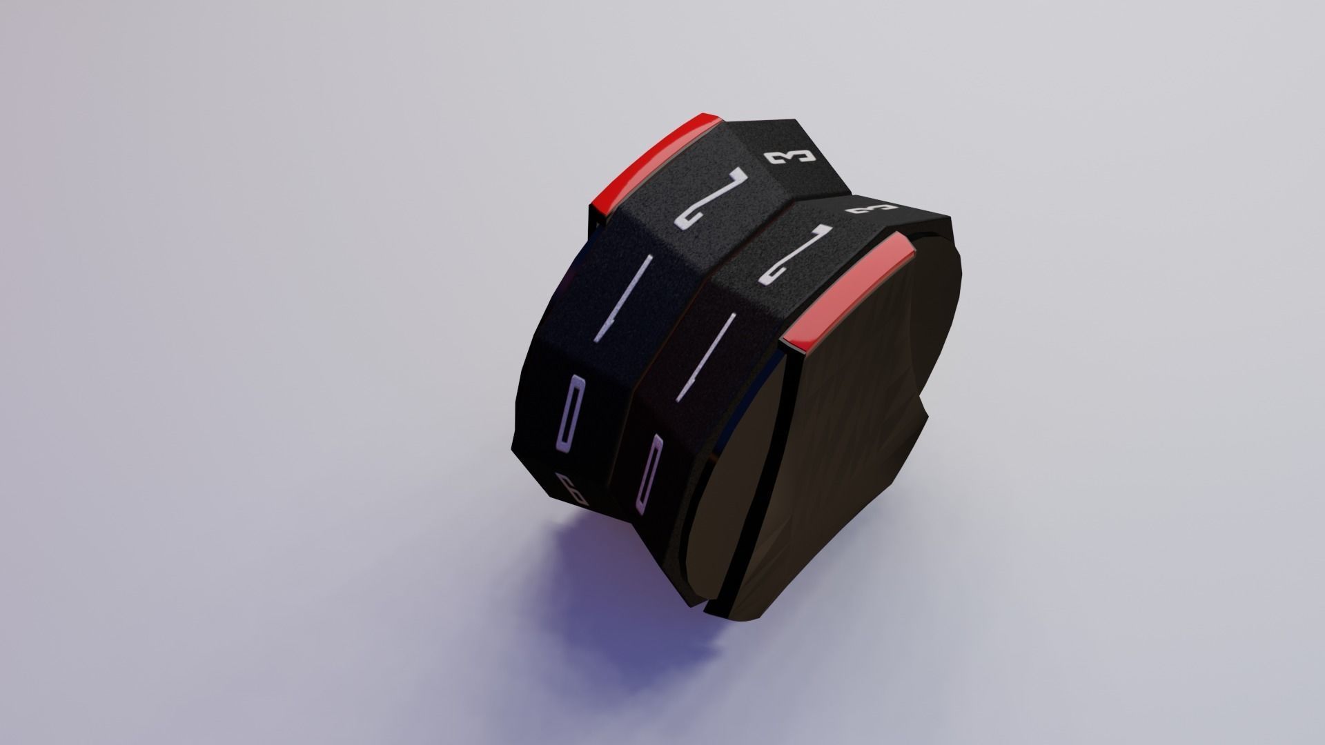 Low ploly life couter - Magic the Gathering Low-poly 3D model_10