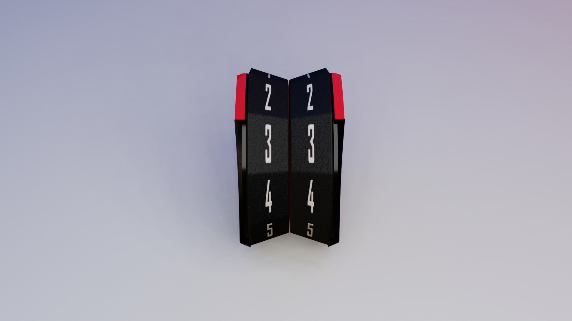 Low ploly life couter - Magic the Gathering Low-poly 3D model_9