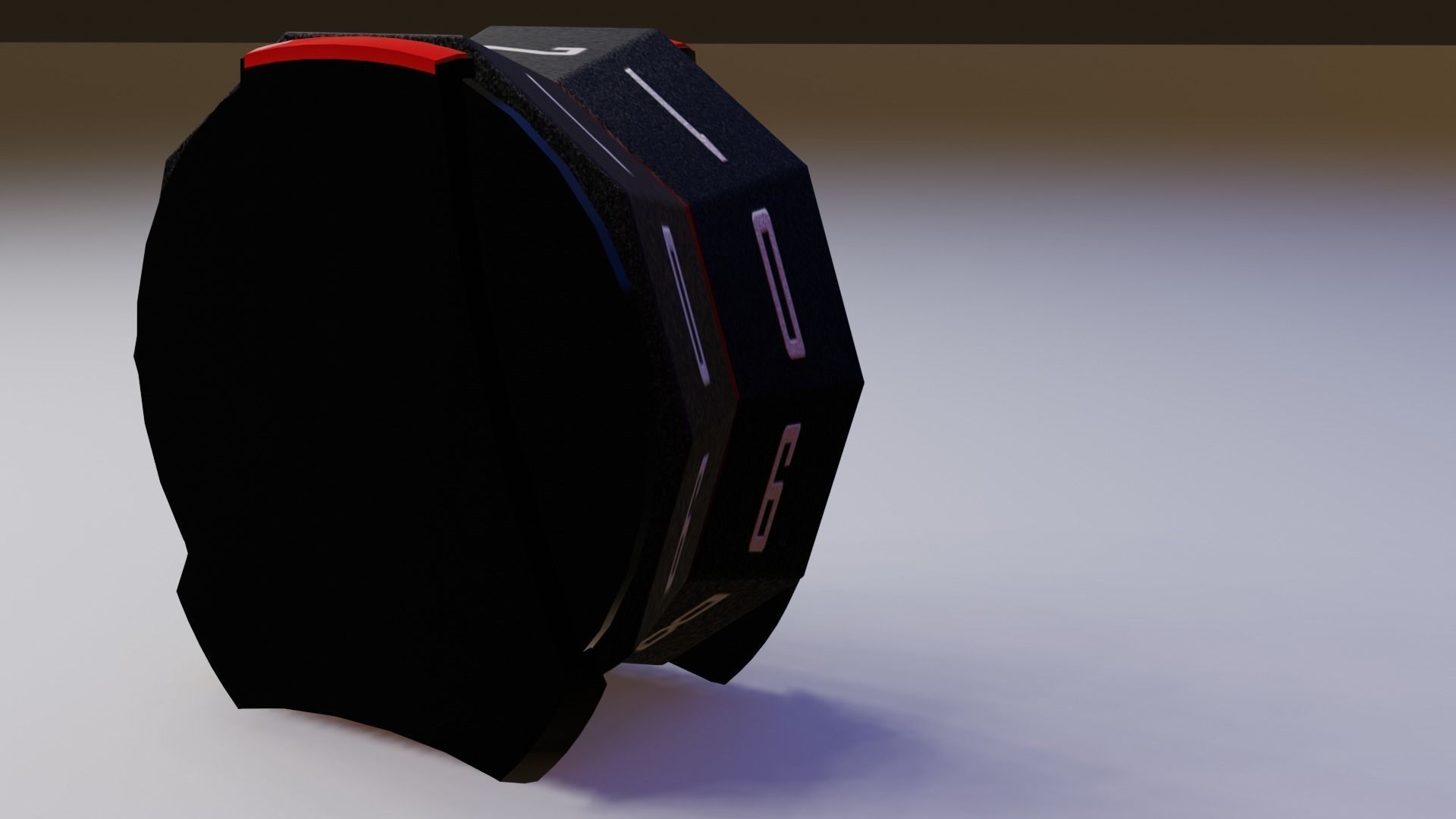 Low ploly life couter - Magic the Gathering Low-poly 3D model_12