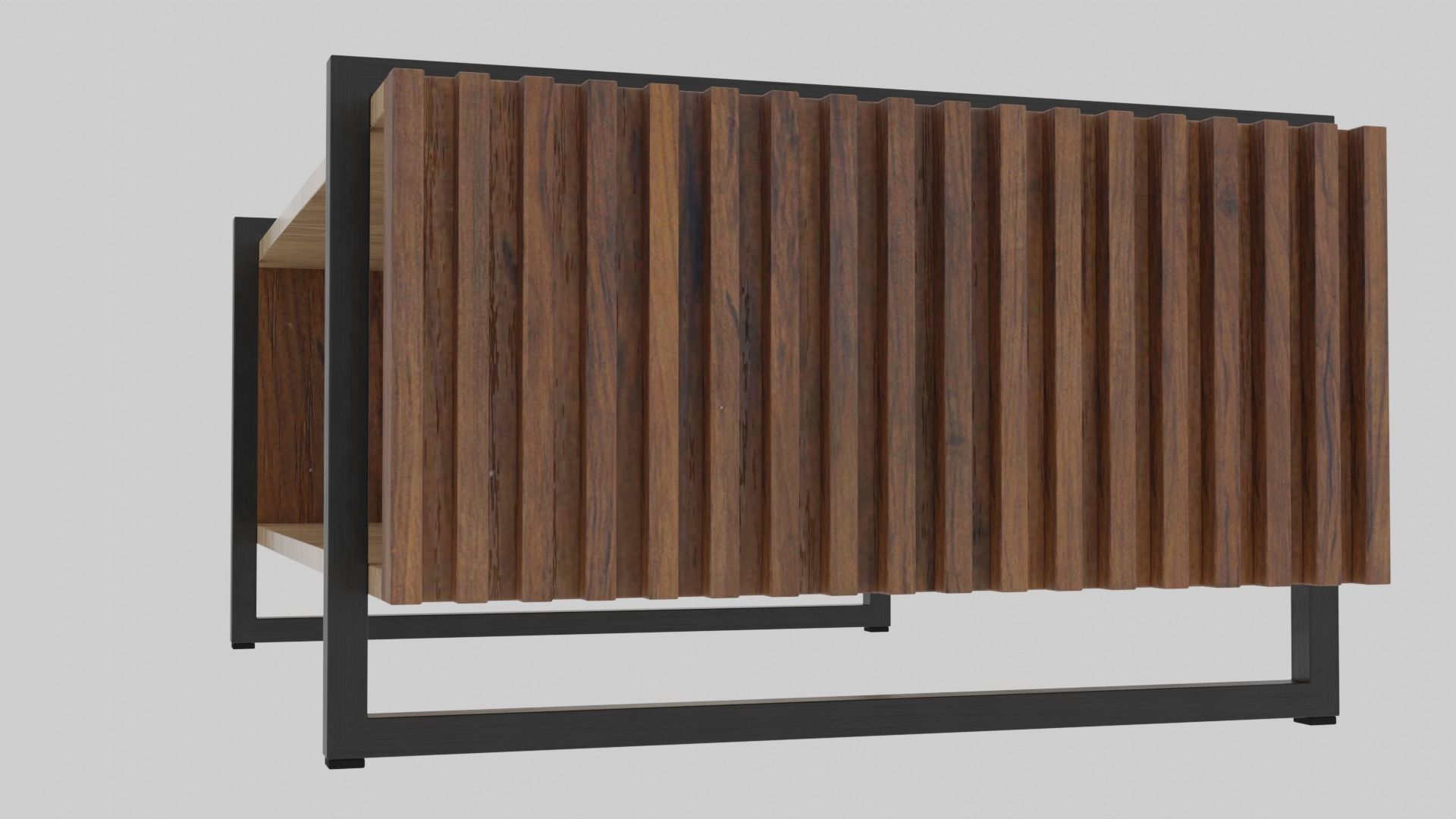 Mesa de Centro Retangular Inno 3D model_2