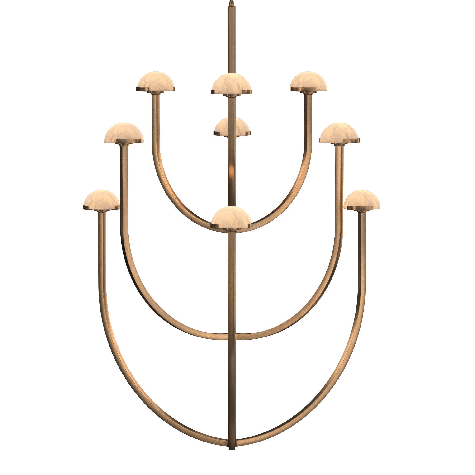 PEDRA ROUND CHANDELIER 40 3D model_2