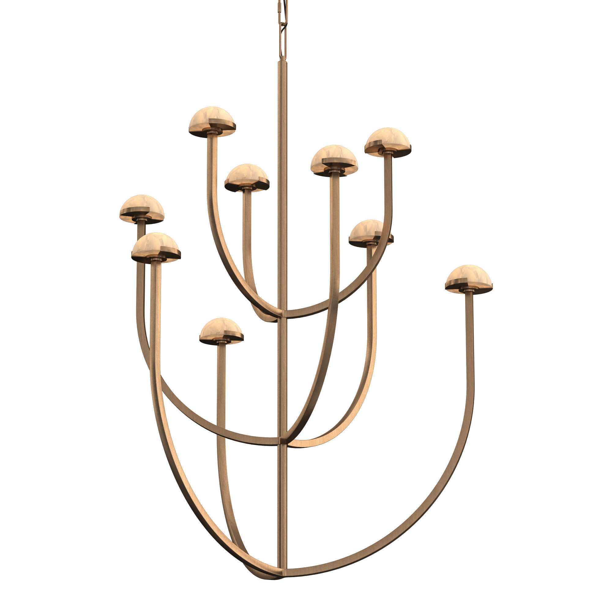 PEDRA ROUND CHANDELIER 40 3D model_6