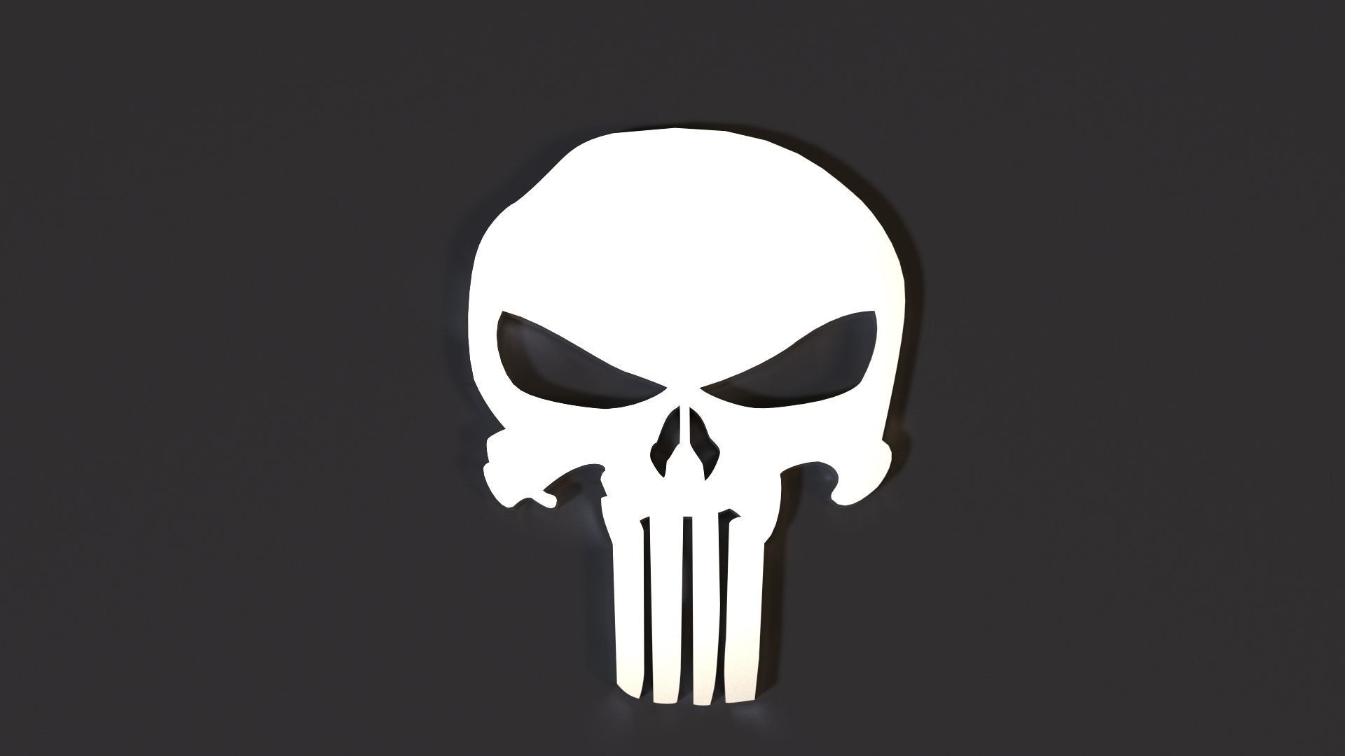 Superhero icons 3D print model_7