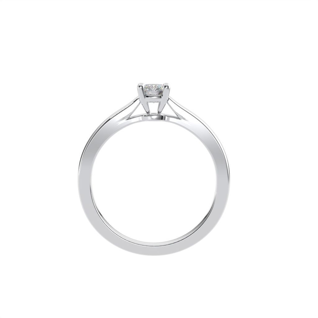 Solitaire rings c style N9 3D print model_43