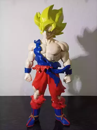 goku ssj 1 3D print model