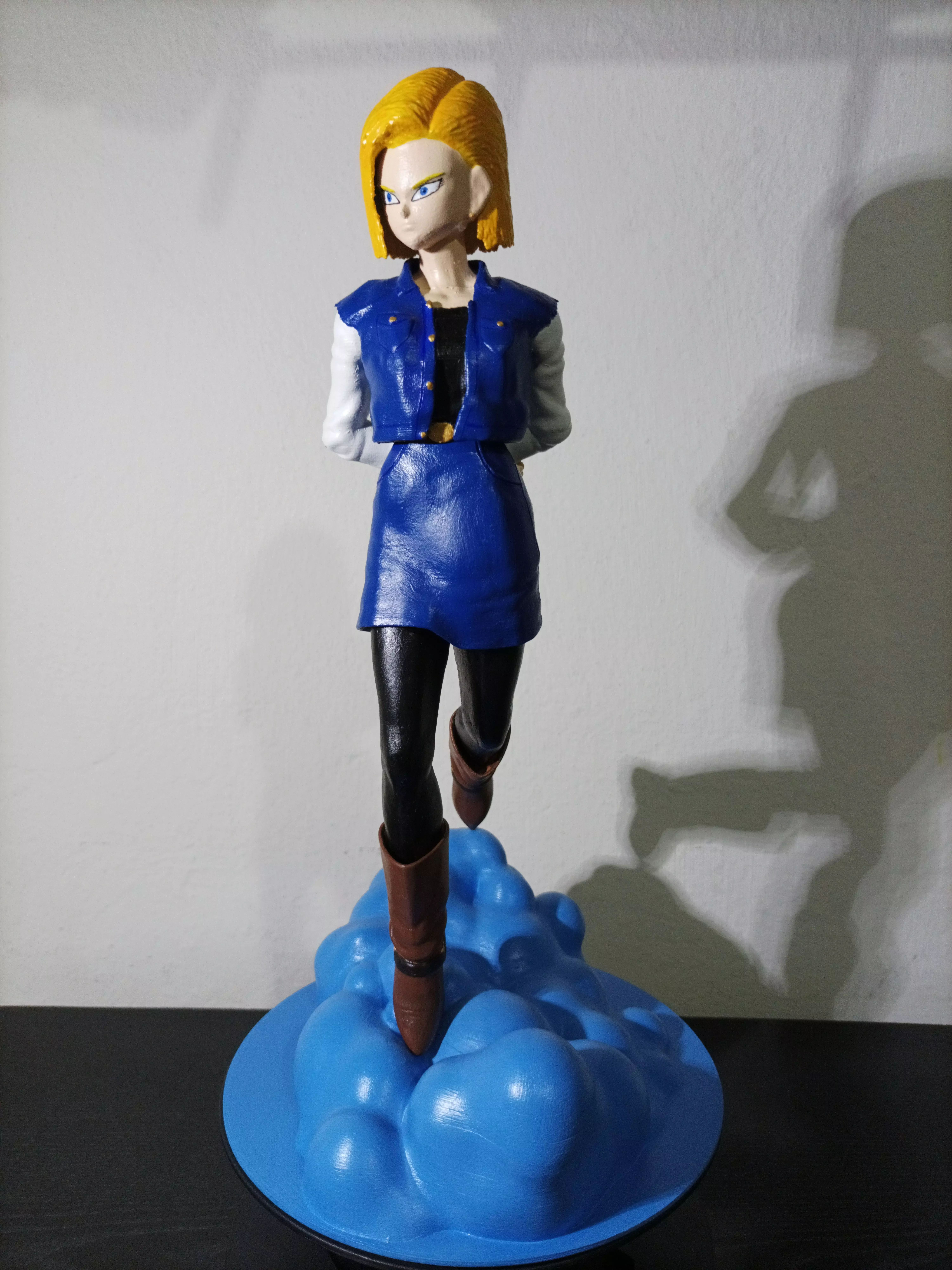 Androide N18 3D print model_0