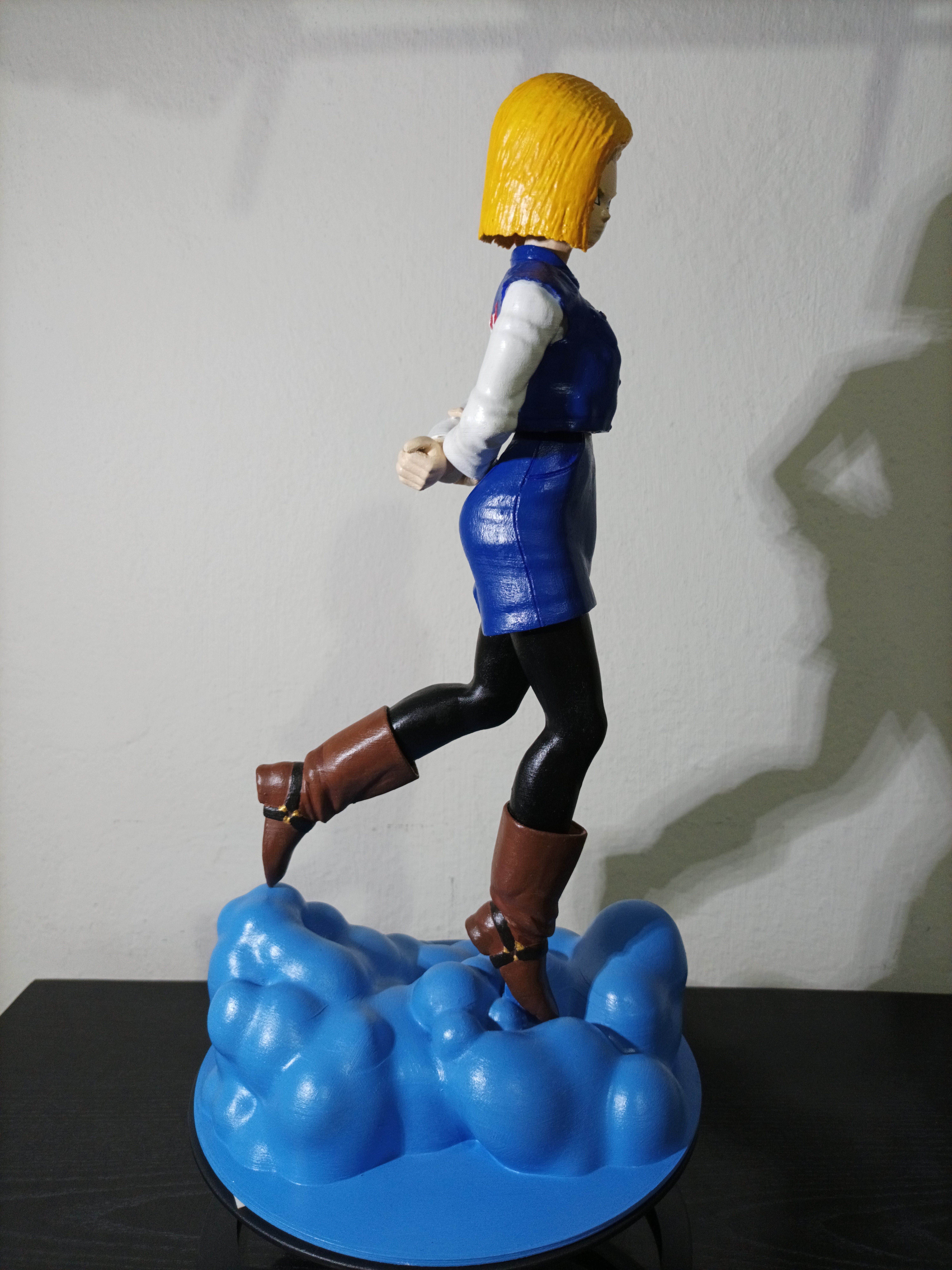 Androide N18 3D print model_1