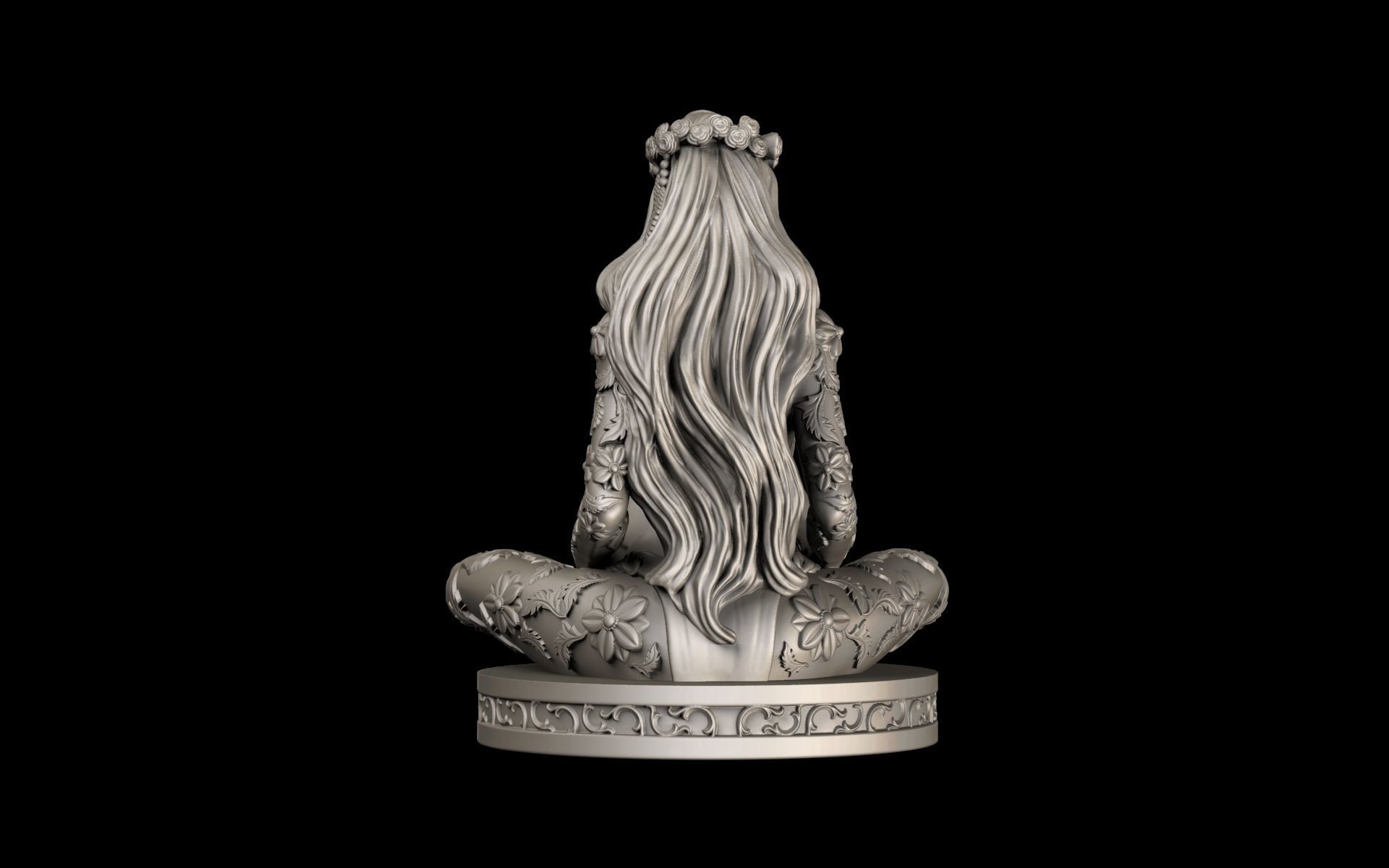 Gaia Mother Earth 3D print model_4