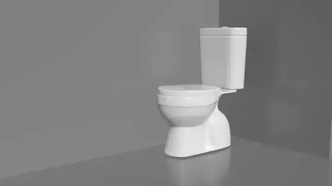Lavattory toilet 3D model