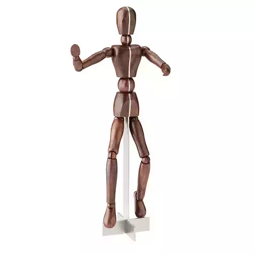 Burattino Mannequin Figure by Paolo Castelli