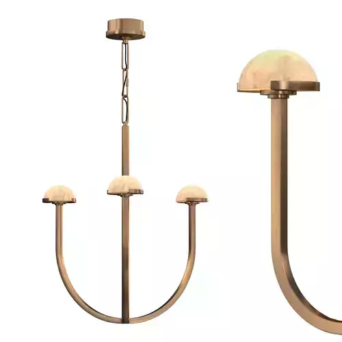 PEDRA ROUND CHANDELIER 24