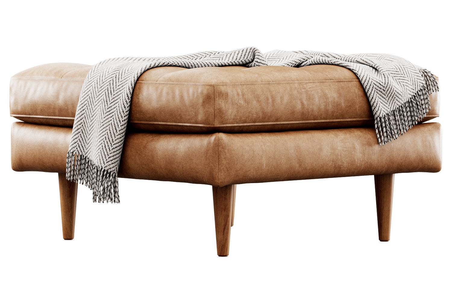 Napa Ottoman by Poly and Bark 3D model_12