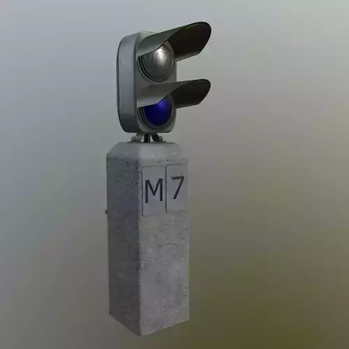 Shunting traffic light