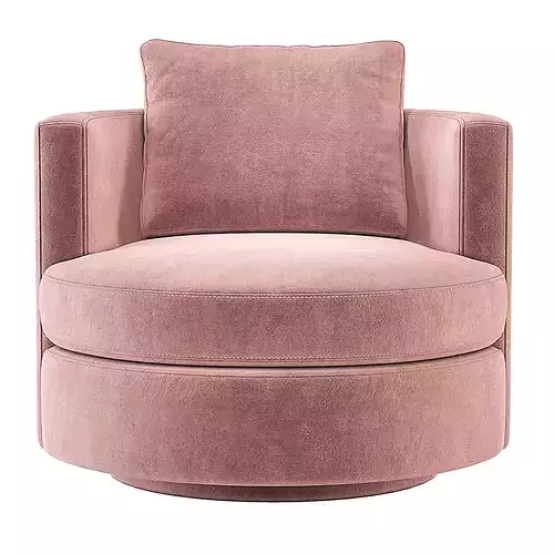 Wren Swivel Chair Restoration Hardware RH 3D model 3