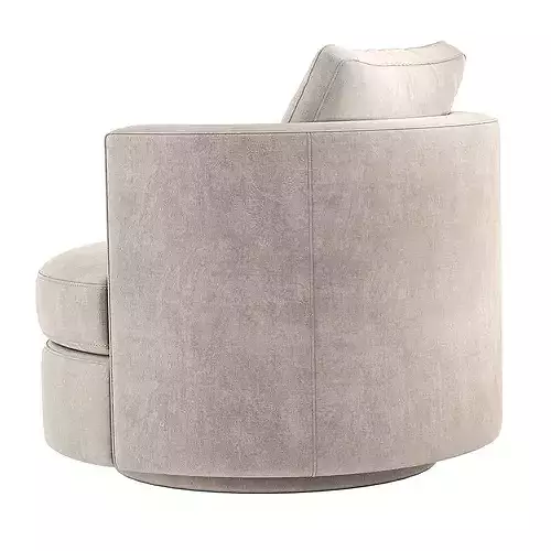Wren Swivel Chair Restoration Hardware RH 3D model 6