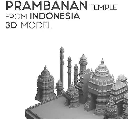 Prambanan Temple From Indonesia