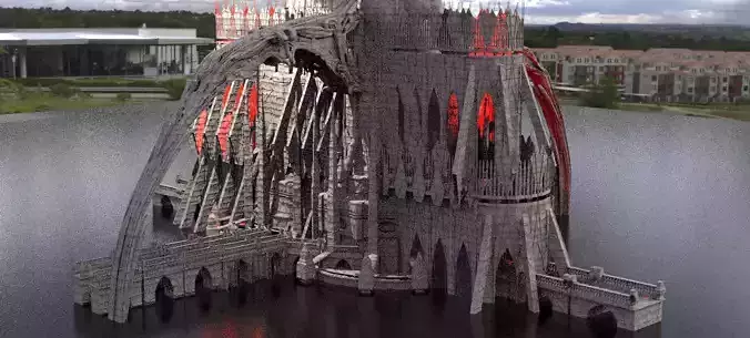 Cathedral Desert Stone Palace 4