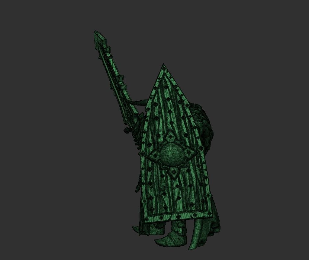 Ravagers of the North - Runic Lord - Pre-Supported 3D print model_13
