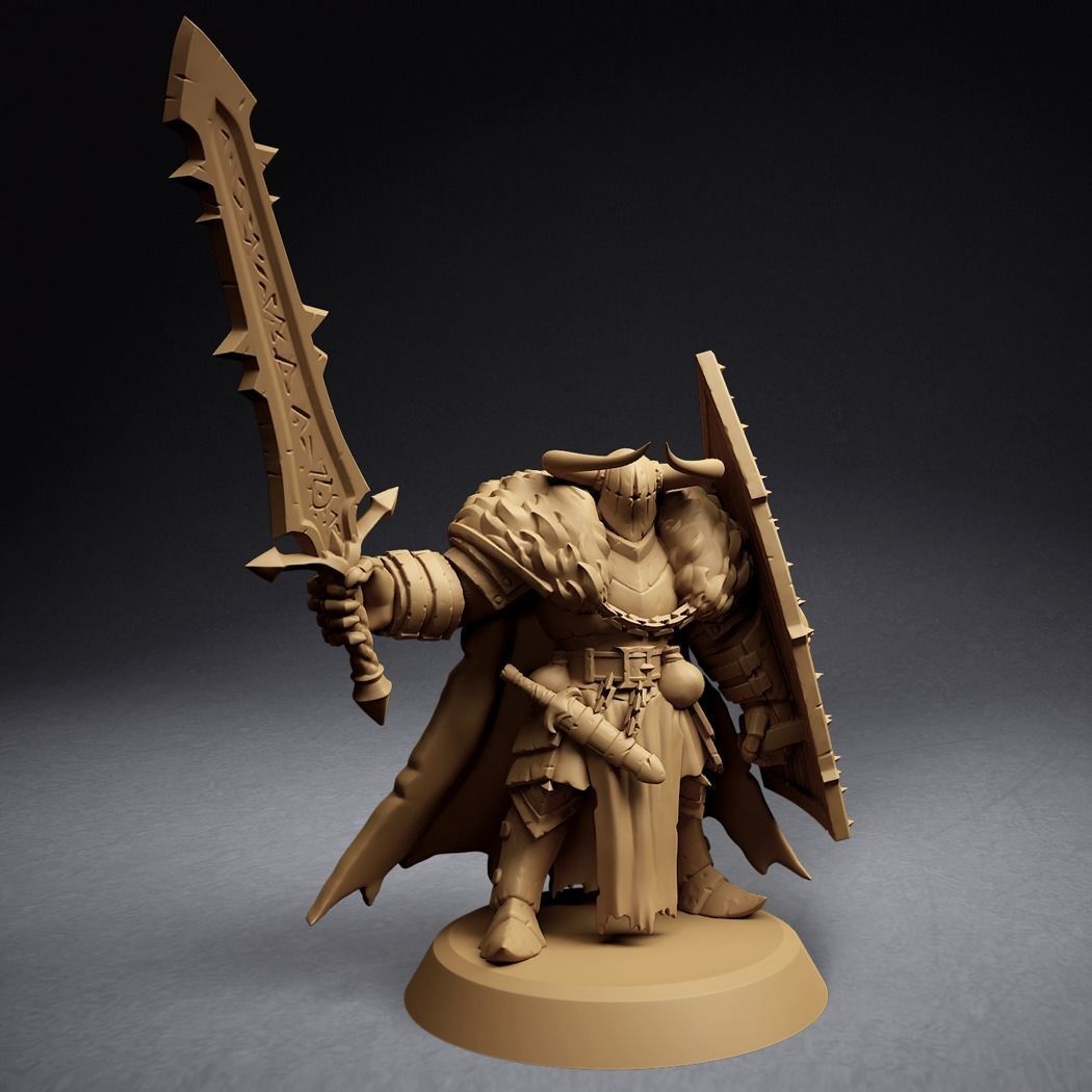 Ravagers of the North - Runic Lord - Pre-Supported 3D print model_2