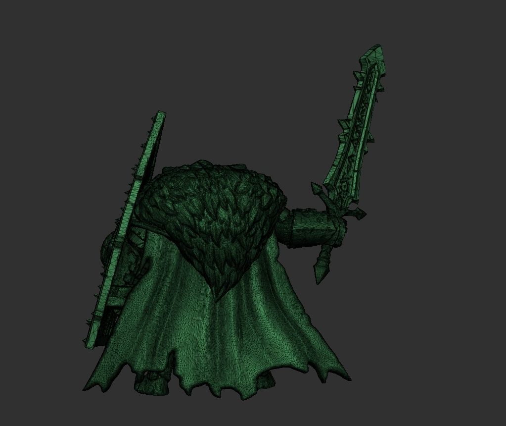 Ravagers of the North - Runic Lord - Pre-Supported 3D print model_14