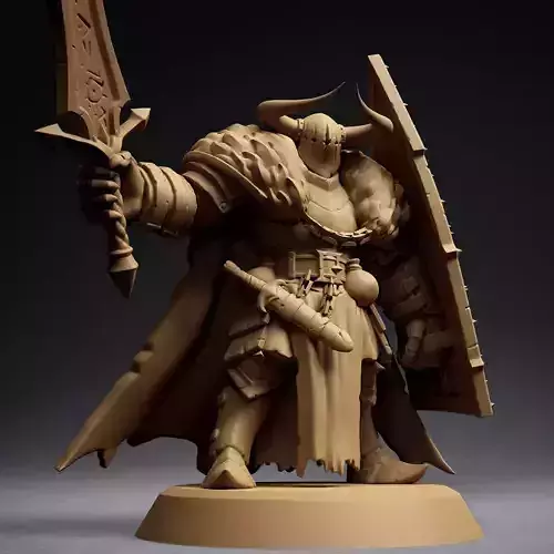 Ravagers of the North - Runic Lord - Pre-Supported 3D print model