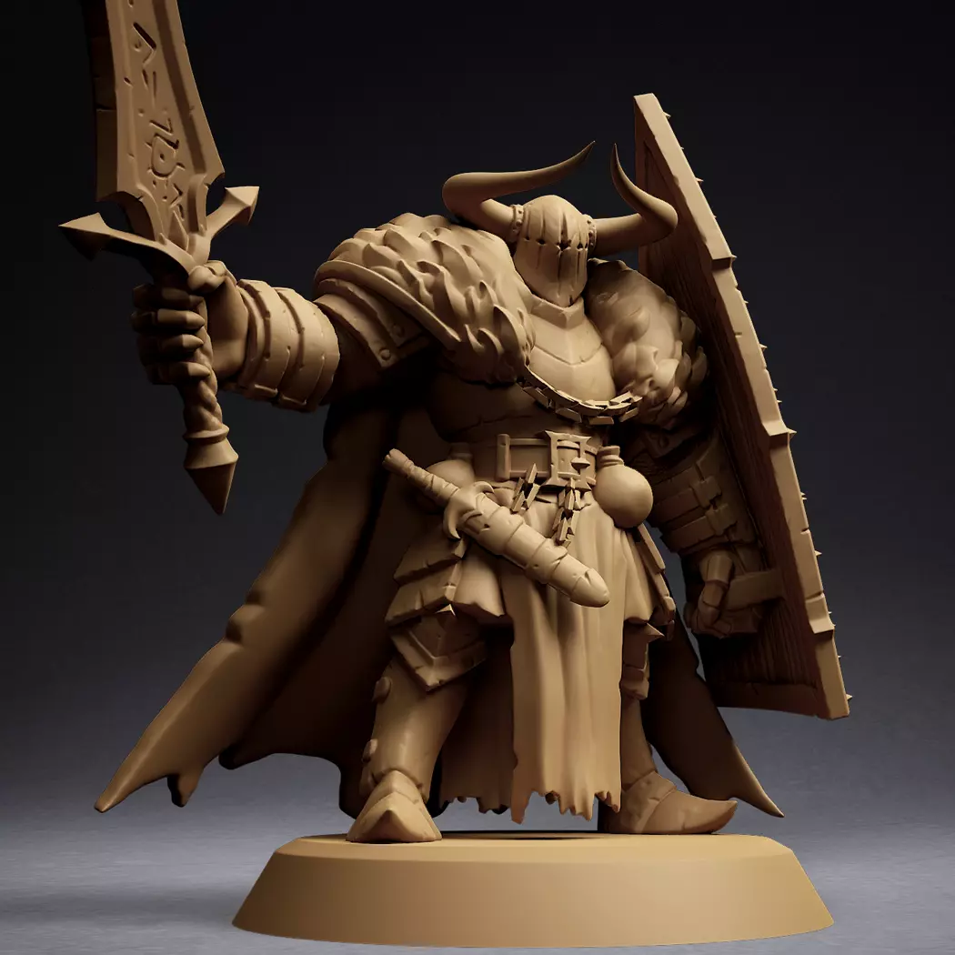 Ravagers of the North - Runic Lord - Pre-Supported 3D print model_0