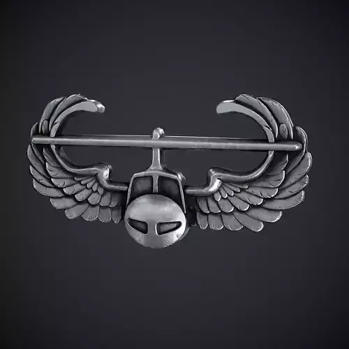 Air Assault Badge Low-poly 3D model