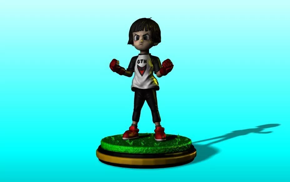 PAN DRAGON BAL SUPER HERO 3D print model