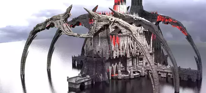 Cathedral Desert Stone Palace 4 Designs 