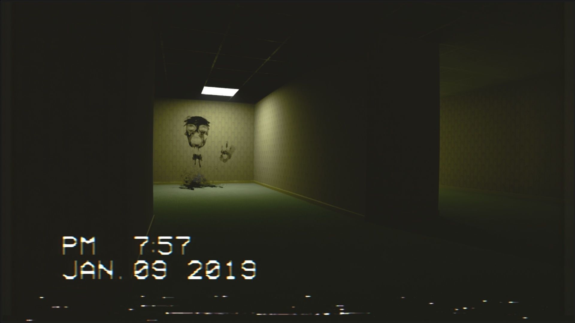 Backrooms Found Footage Horror Game Template - Unreal Engine Low-poly 3D model_22