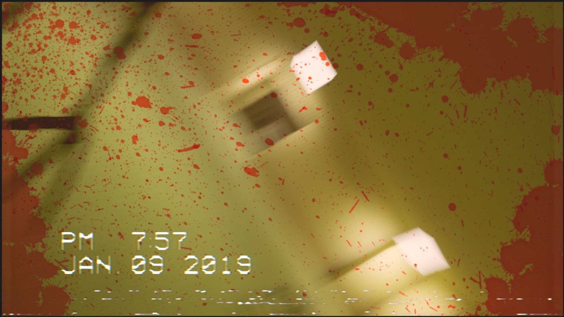 Backrooms Found Footage Horror Game Template - Unreal Engine Low-poly 3D model_7