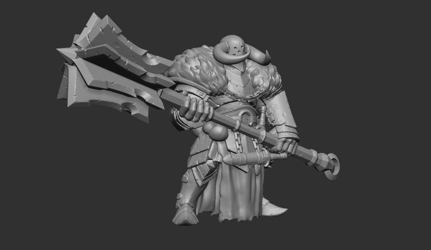 Ravagers of the North - Bonecrusher 3D print model_7