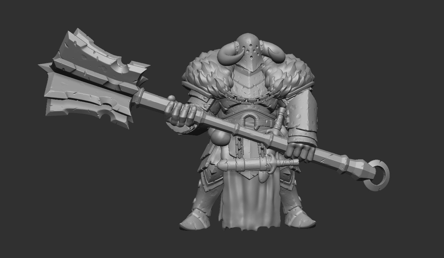 Ravagers of the North - Bonecrusher 3D print model_4