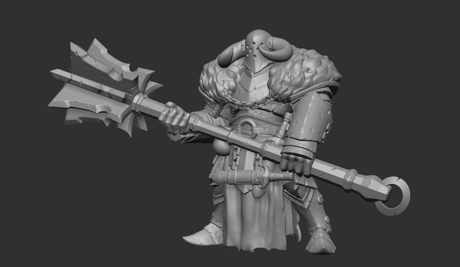 Ravagers of the North - Bonecrusher 3D print model_3