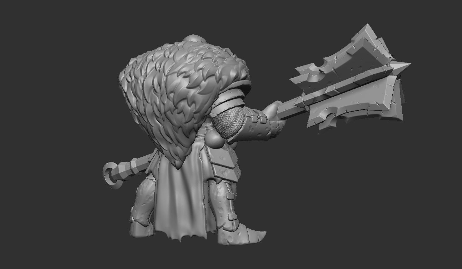 Ravagers of the North - Bonecrusher 3D print model_6