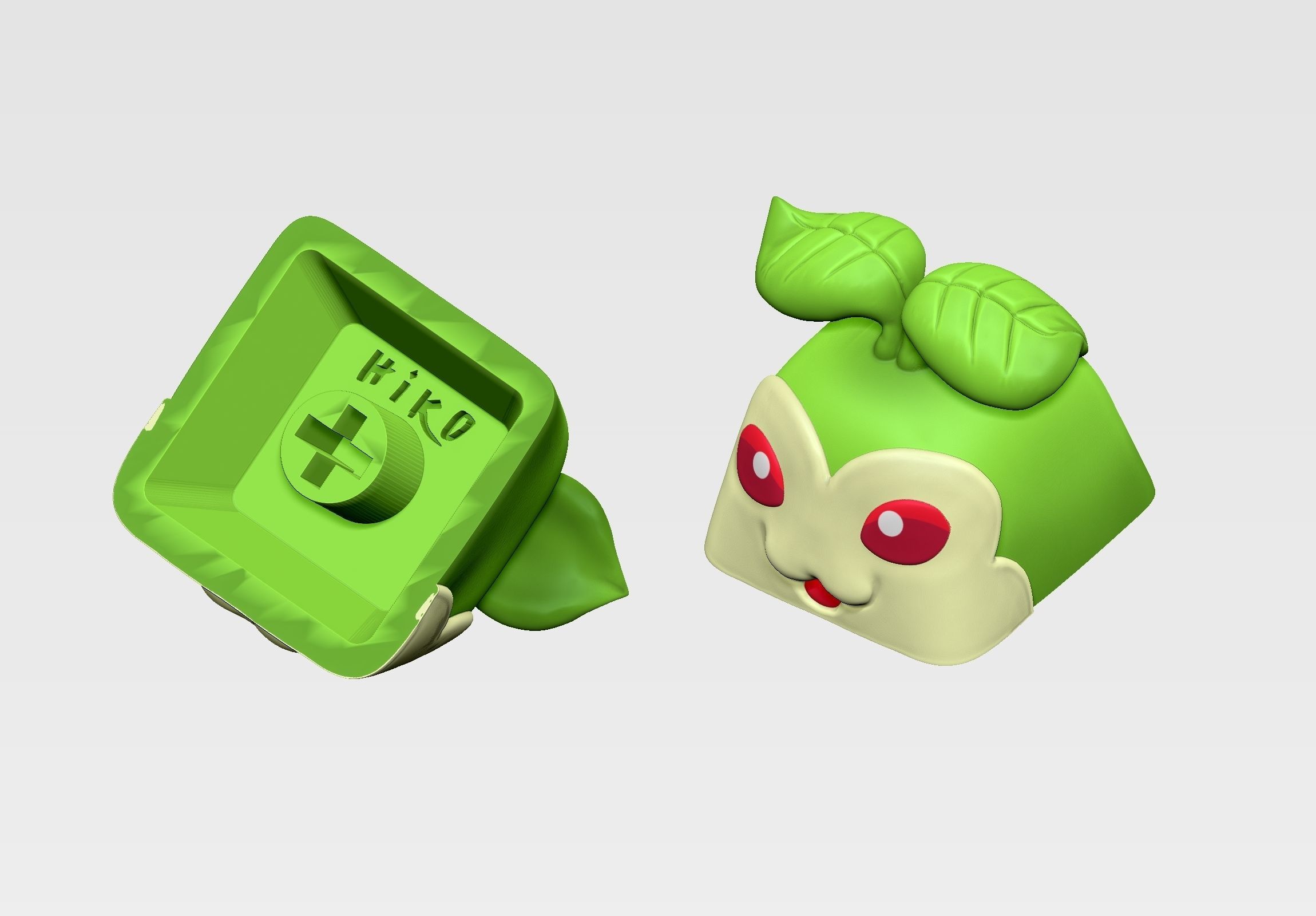 Digi Babies Vol I - Digimon collection - mechanical keyboard 3D print model_2