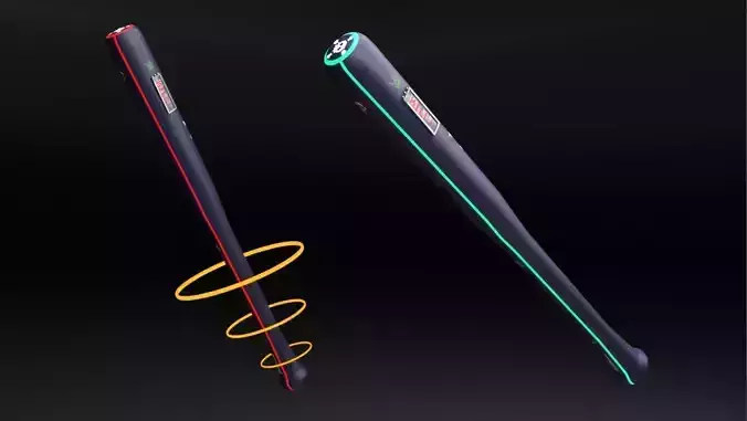 Sci-fi  Punk Bat melee weapon