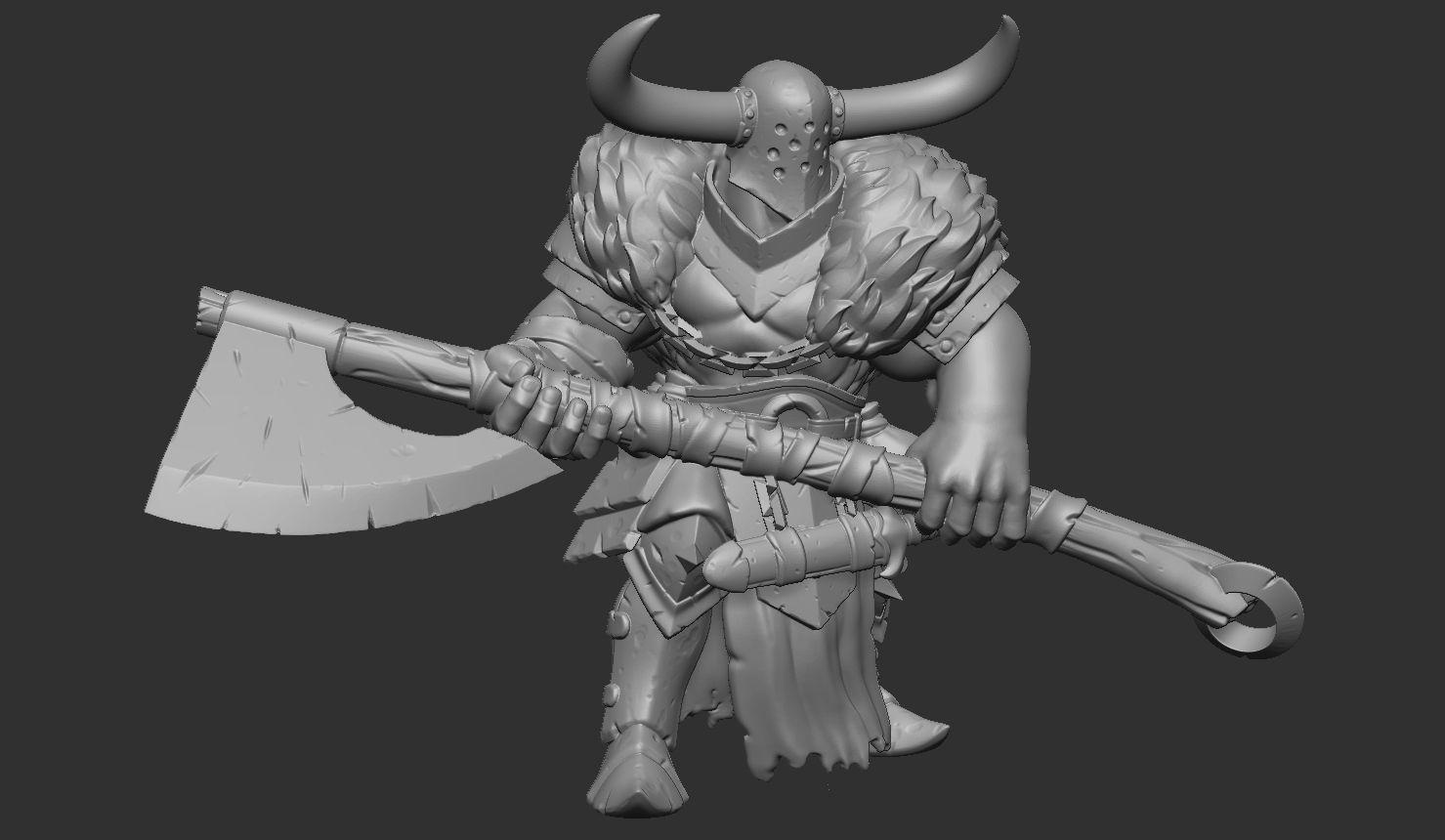 Ravagers of the North - Headsplitter 3D print model_9