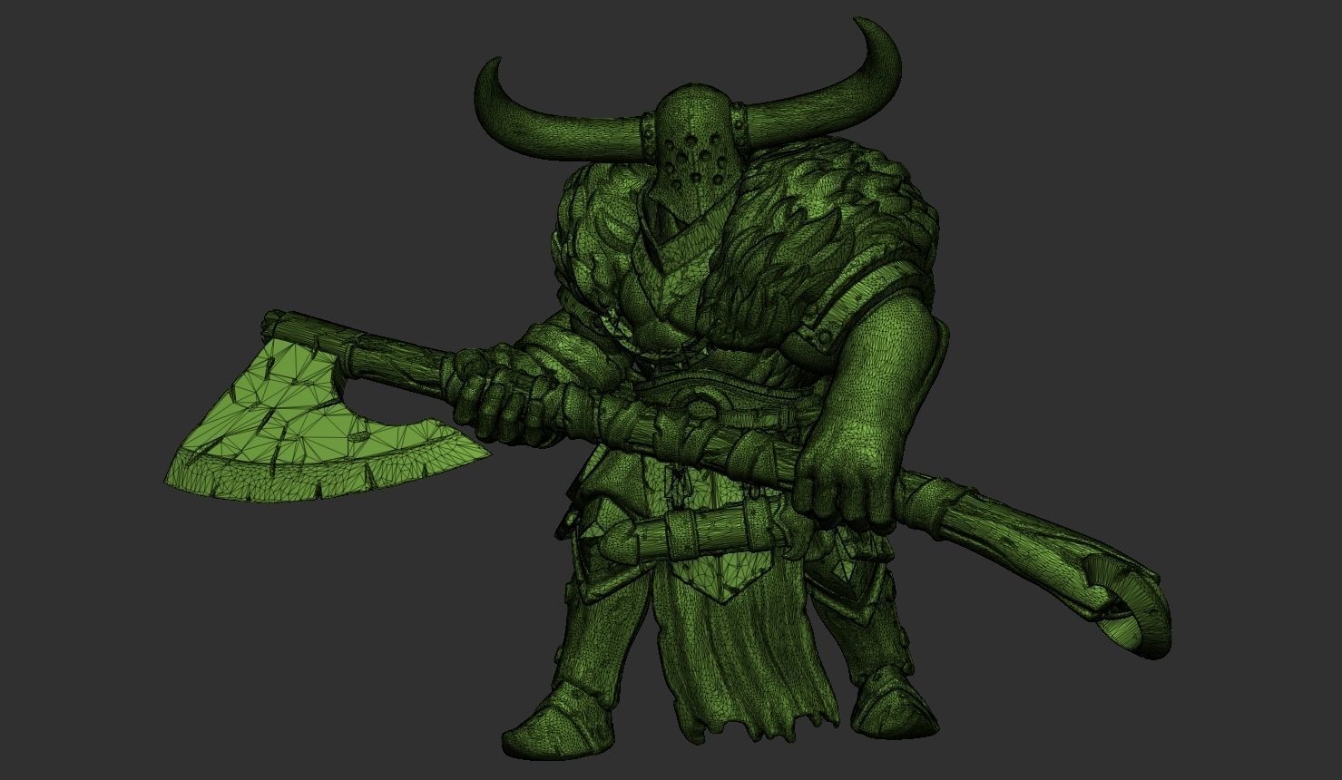 Ravagers of the North - Headsplitter 3D print model_10