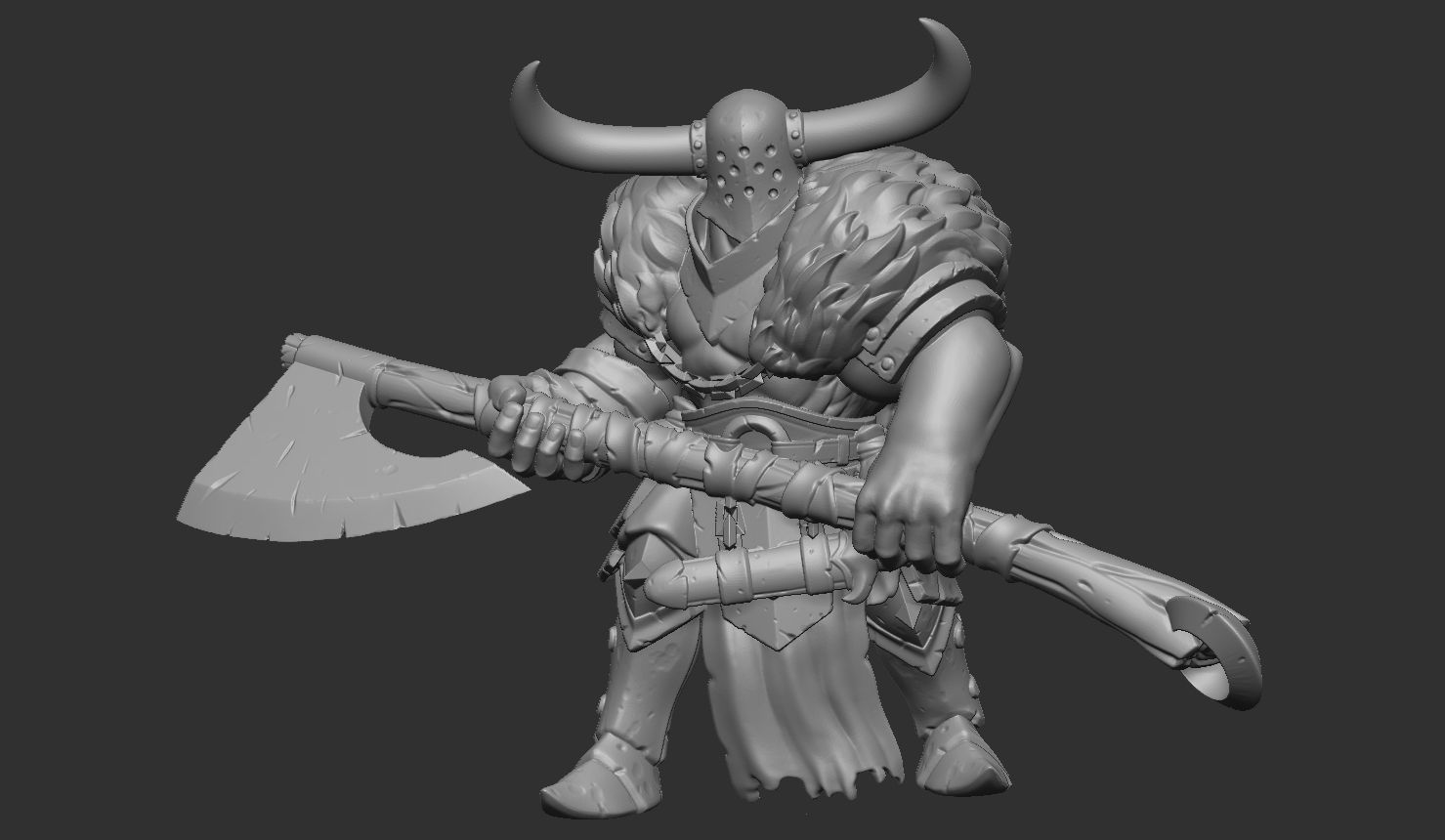 Ravagers of the North - Headsplitter 3D print model_3