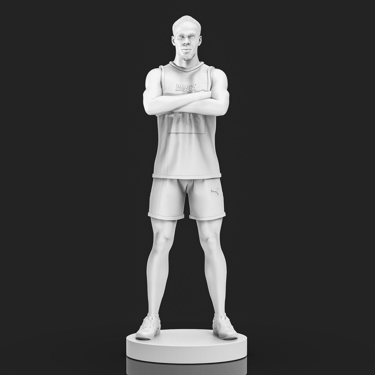  Usain Bolt 3D Printable  3D print model_13